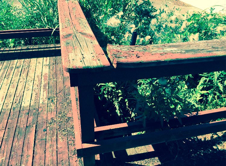 Deck View Before